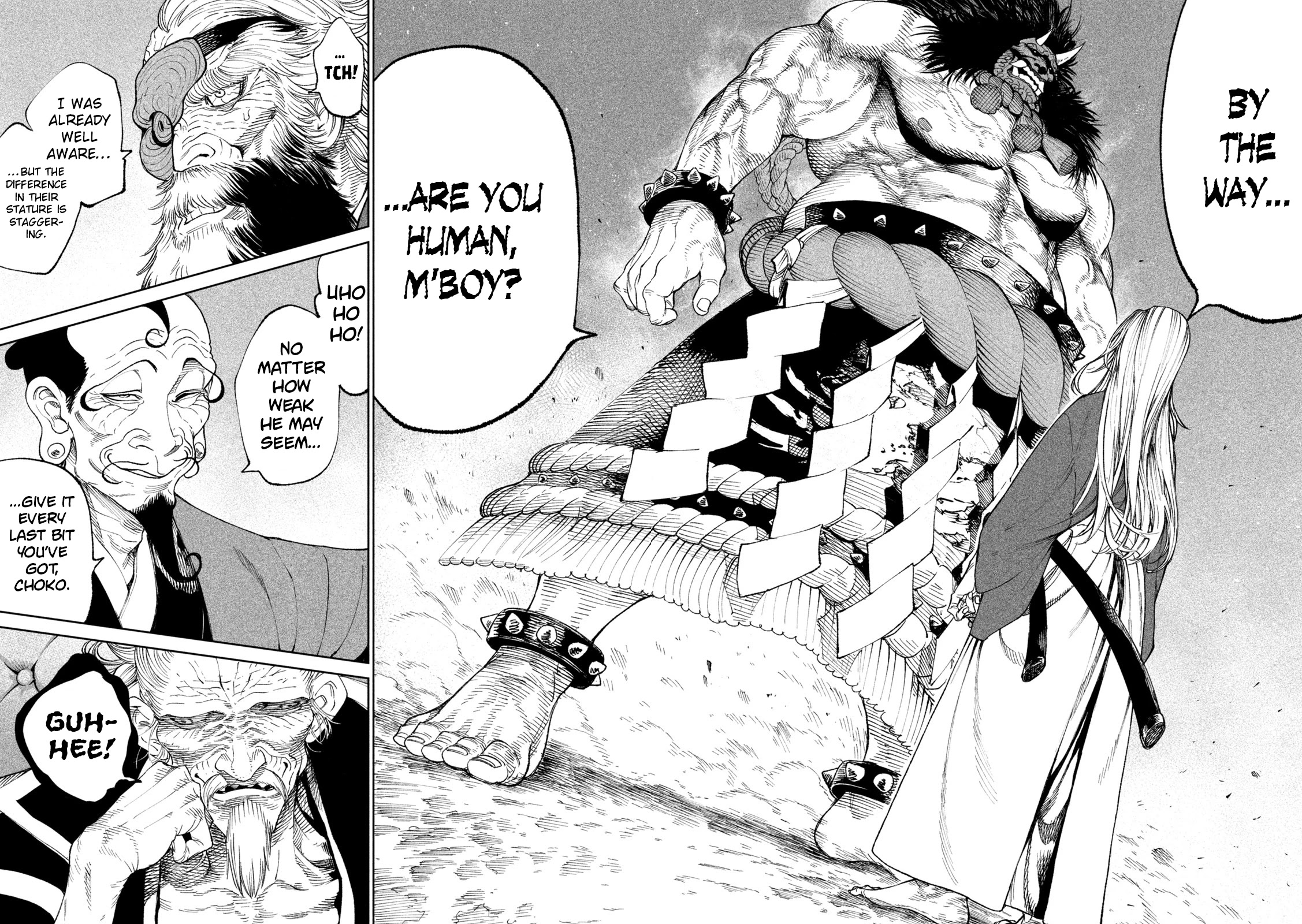 Tenkaichi - Nihon Saikyou Bugeisha Ketteisen Chapter 17 page 37 - Chapter 17: The Sword Saint vs The Living God of Might