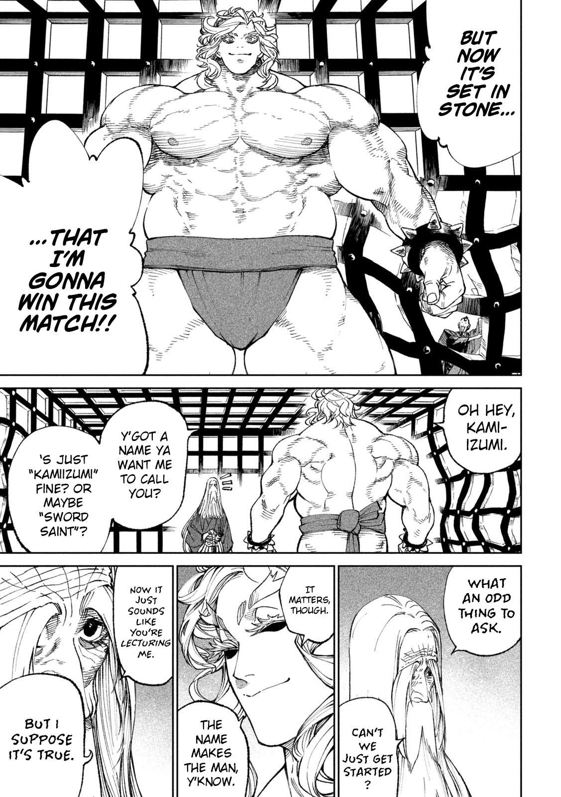 Tenkaichi - Nihon Saikyou Bugeisha Ketteisen Chapter 19 page 35 - Chapter 19: Onigami