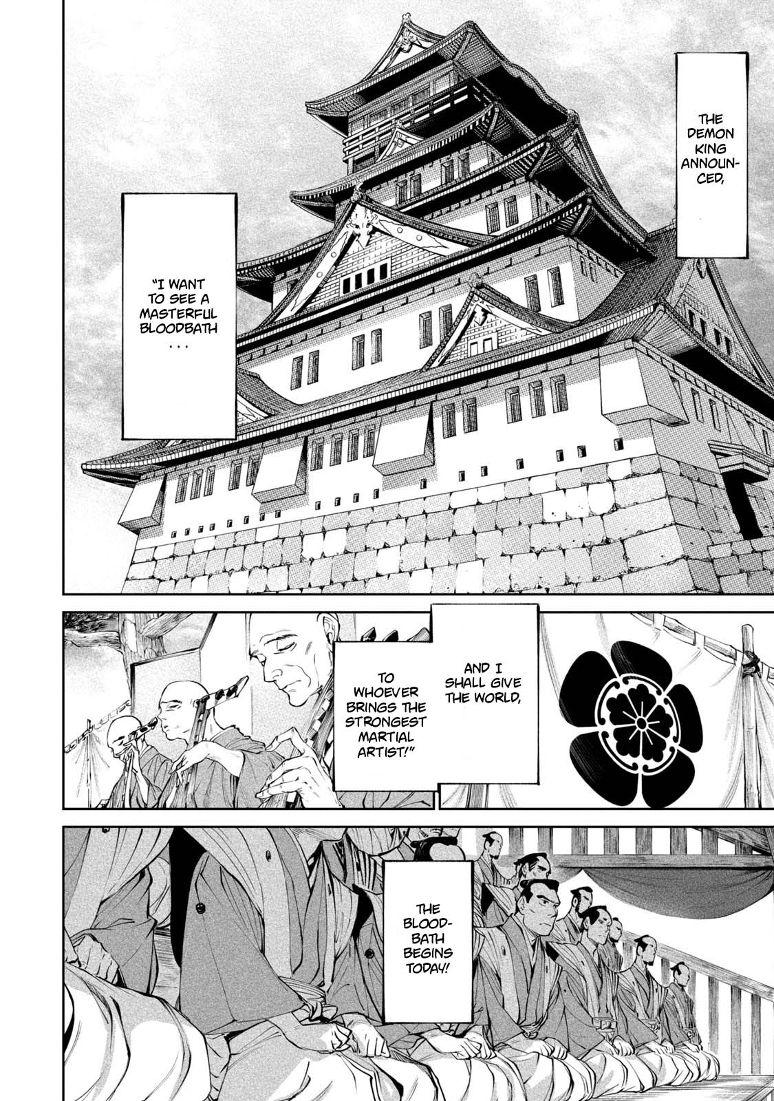 Tenkaichi - Nihon Saikyou Bugeisha Ketteisen Chapter 2 page 3 - Chapter 2: Clash of the Strong