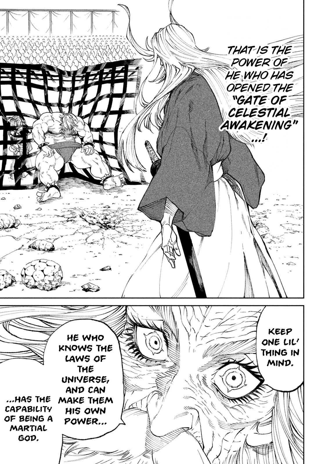 Tenkaichi - Nihon Saikyou Bugeisha Ketteisen Chapter 20 page 11 - Chapter 20: The Gate of Celestial Awakening