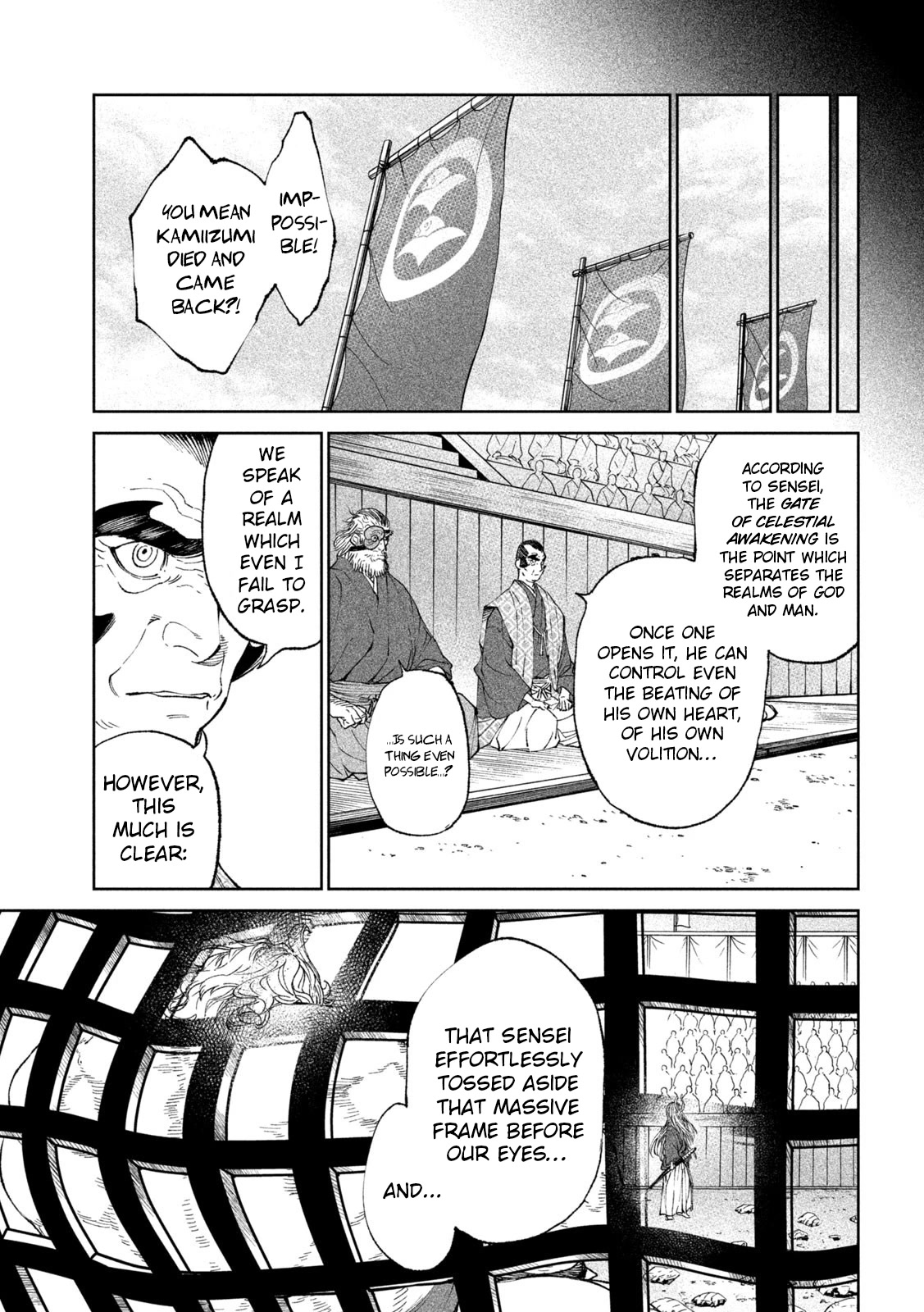 Tenkaichi - Nihon Saikyou Bugeisha Ketteisen Chapter 20 page 34 - Chapter 20: The Gate of Celestial Awakening