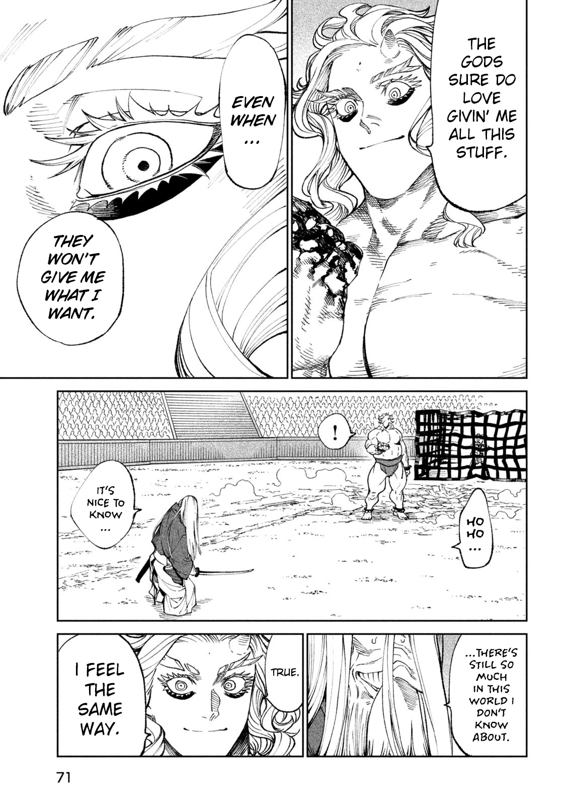 Tenkaichi - Nihon Saikyou Bugeisha Ketteisen Chapter 21 page 28 - Chapter 21: The Realm of The Gods