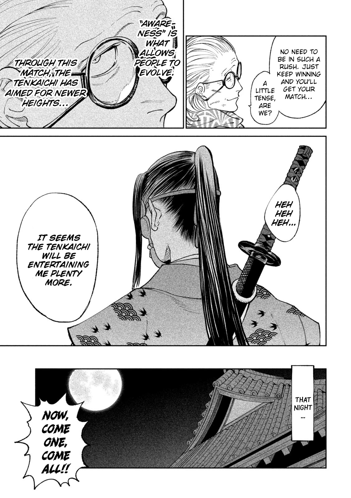 Tenkaichi - Nihon Saikyou Bugeisha Ketteisen Chapter 23 page 13 - Chapter 23: A Quiet Riot