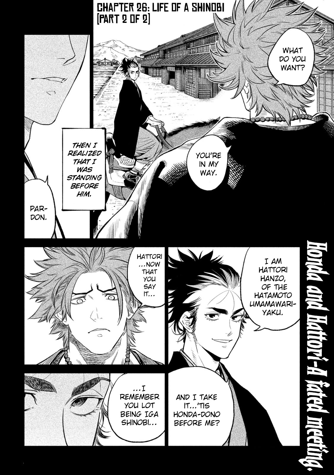 Tenkaichi - Nihon Saikyou Bugeisha Ketteisen Chapter 26 page 18 - Chapter 26: Life of A Shinobi