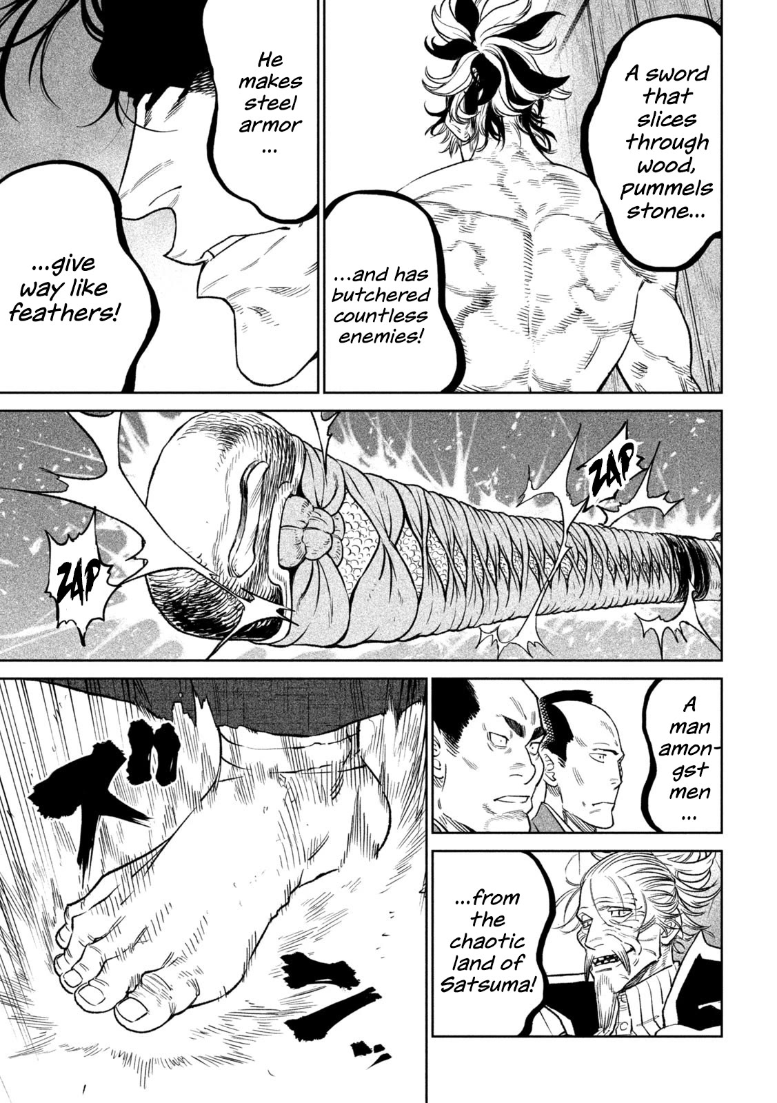 Tenkaichi - Nihon Saikyou Bugeisha Ketteisen Chapter 32 page 23 - Chapter 32: The Great Oni's Cauldron