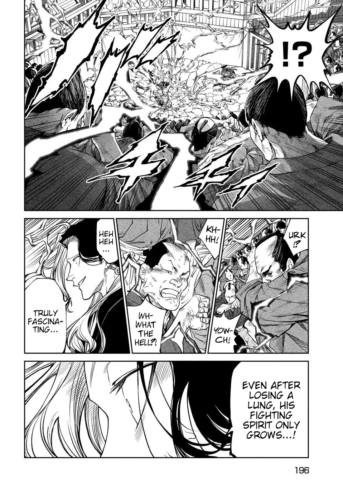 Tenkaichi - Nihon Saikyou Bugeisha Ketteisen Chapter 37 page 12 - Chapter 37: Katana and Cannon