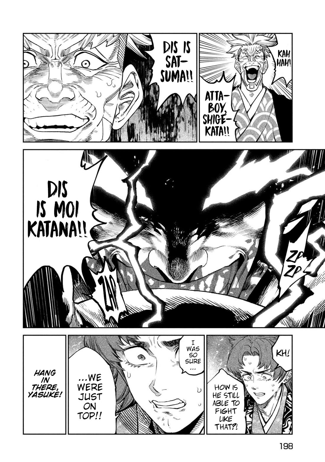 Tenkaichi - Nihon Saikyou Bugeisha Ketteisen Chapter 37 page 14 - Chapter 37: Katana and Cannon
