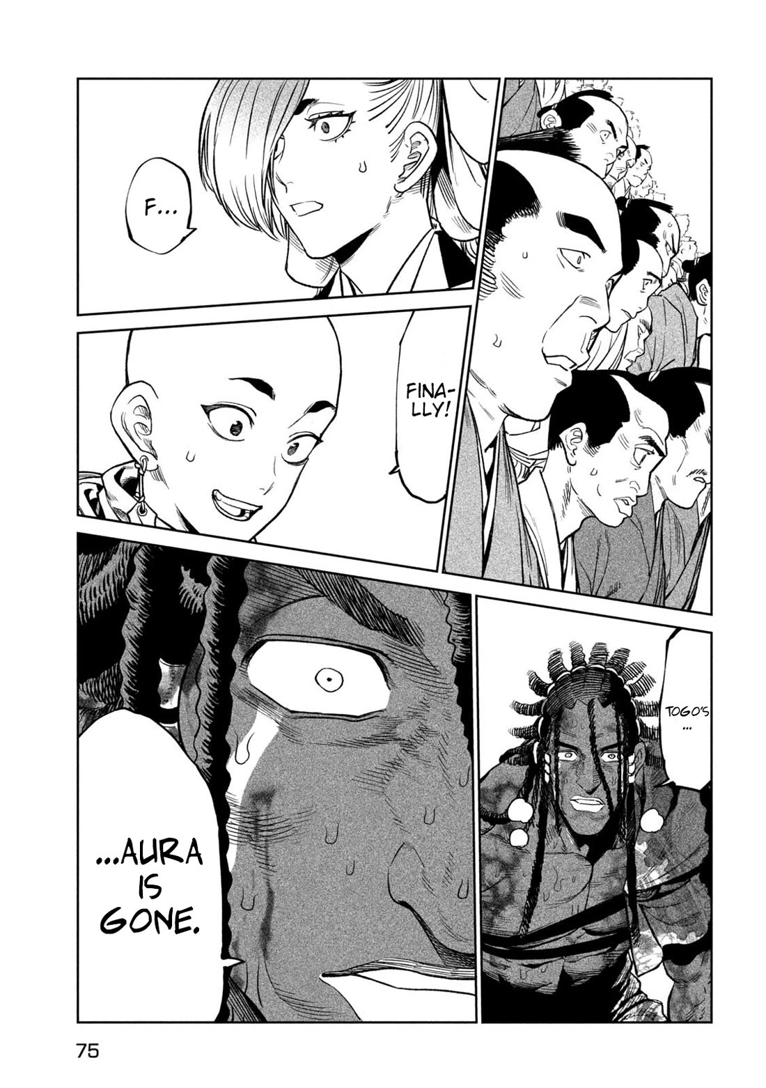 Tenkaichi - Nihon Saikyou Bugeisha Ketteisen Chapter 38 page 25 - Chapter 38: The End of The Sixth Match