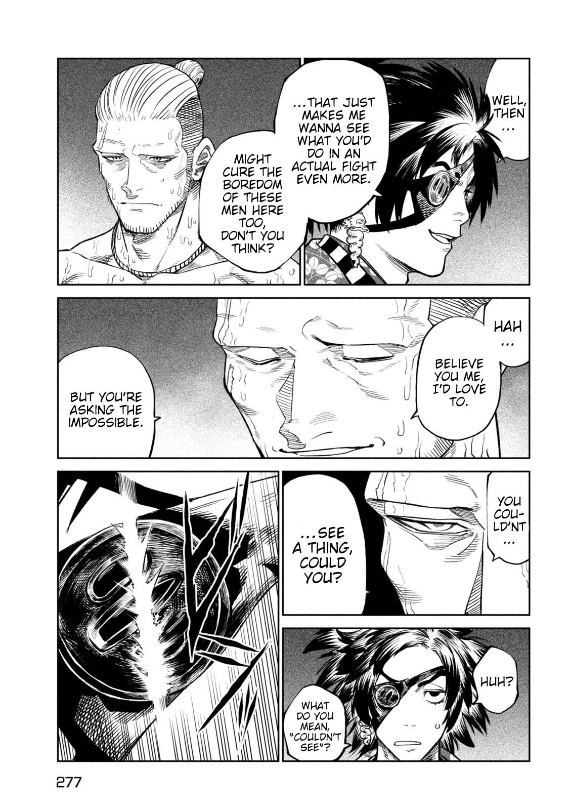 Tenkaichi - Nihon Saikyou Bugeisha Ketteisen Chapter 39 page 28 - Chapter 39: Composure and Carelessness