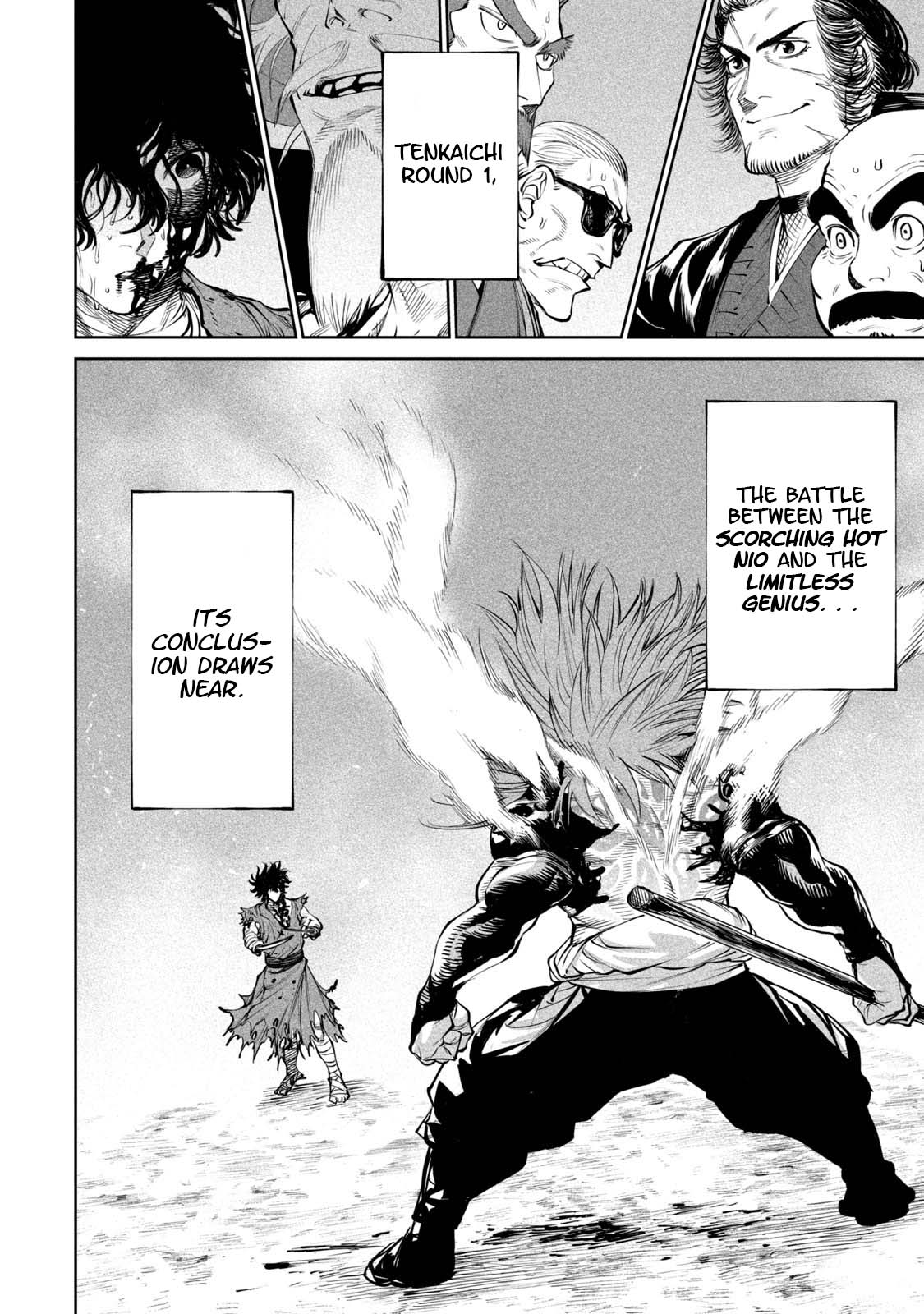 Tenkaichi - Nihon Saikyou Bugeisha Ketteisen Chapter 4 page 42 - Chapter 4: The Nio Will Be Dyed In Glory