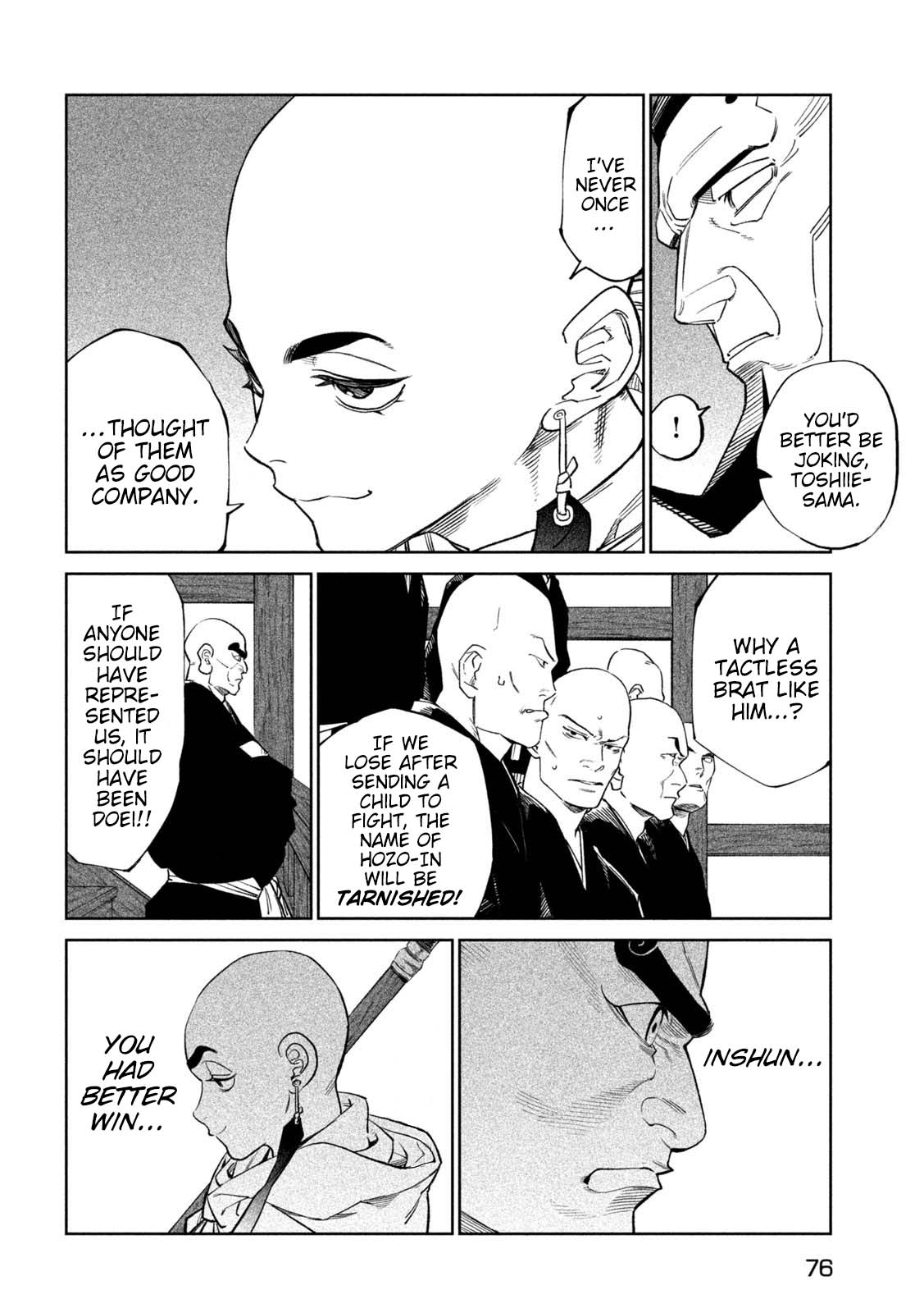 Tenkaichi - Nihon Saikyou Bugeisha Ketteisen Chapter 40 page 13 - Chapter 40: The Jewel of Martial Talent vs. the God-Slayer
