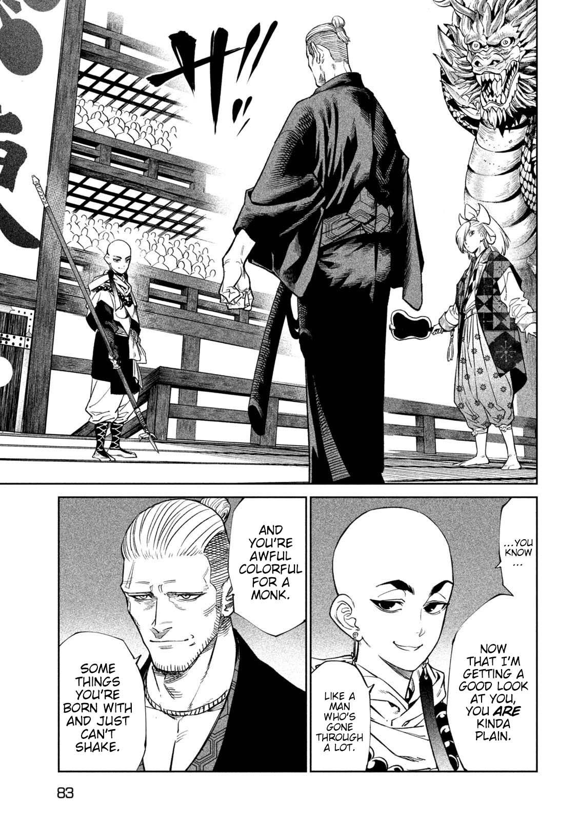 Tenkaichi - Nihon Saikyou Bugeisha Ketteisen Chapter 40 page 19 - Chapter 40: The Jewel of Martial Talent vs. the God-Slayer