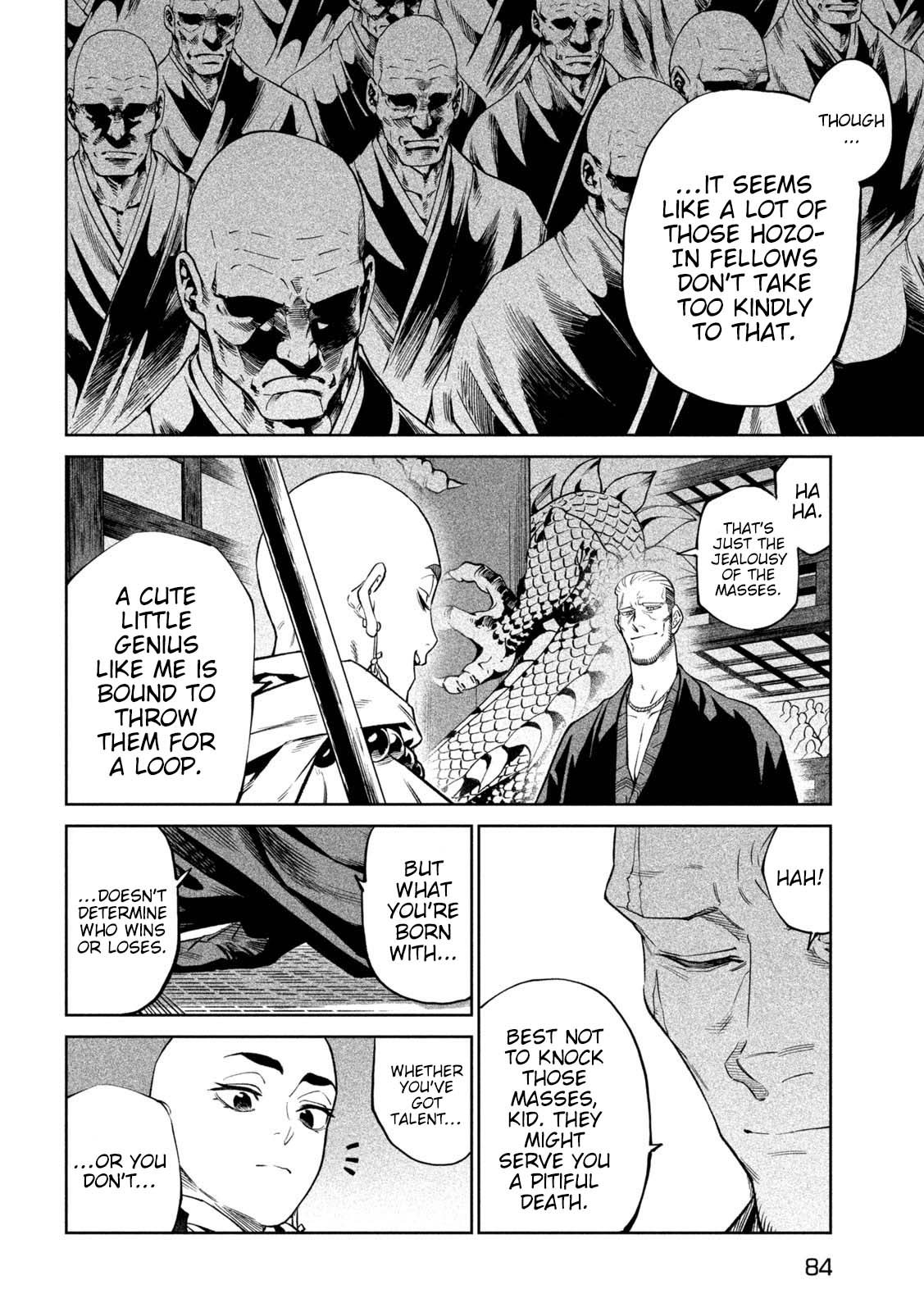 Tenkaichi - Nihon Saikyou Bugeisha Ketteisen Chapter 40 page 20 - Chapter 40: The Jewel of Martial Talent vs. the God-Slayer