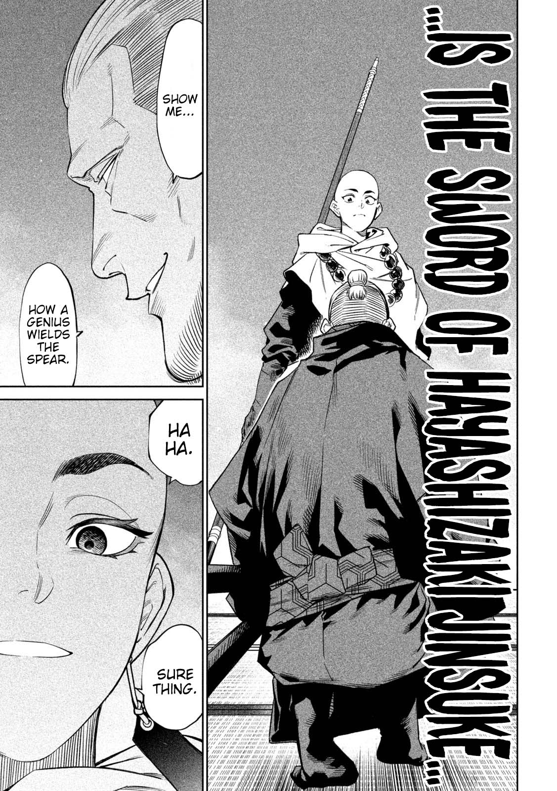 Tenkaichi - Nihon Saikyou Bugeisha Ketteisen Chapter 40 page 23 - Chapter 40: The Jewel of Martial Talent vs. the God-Slayer