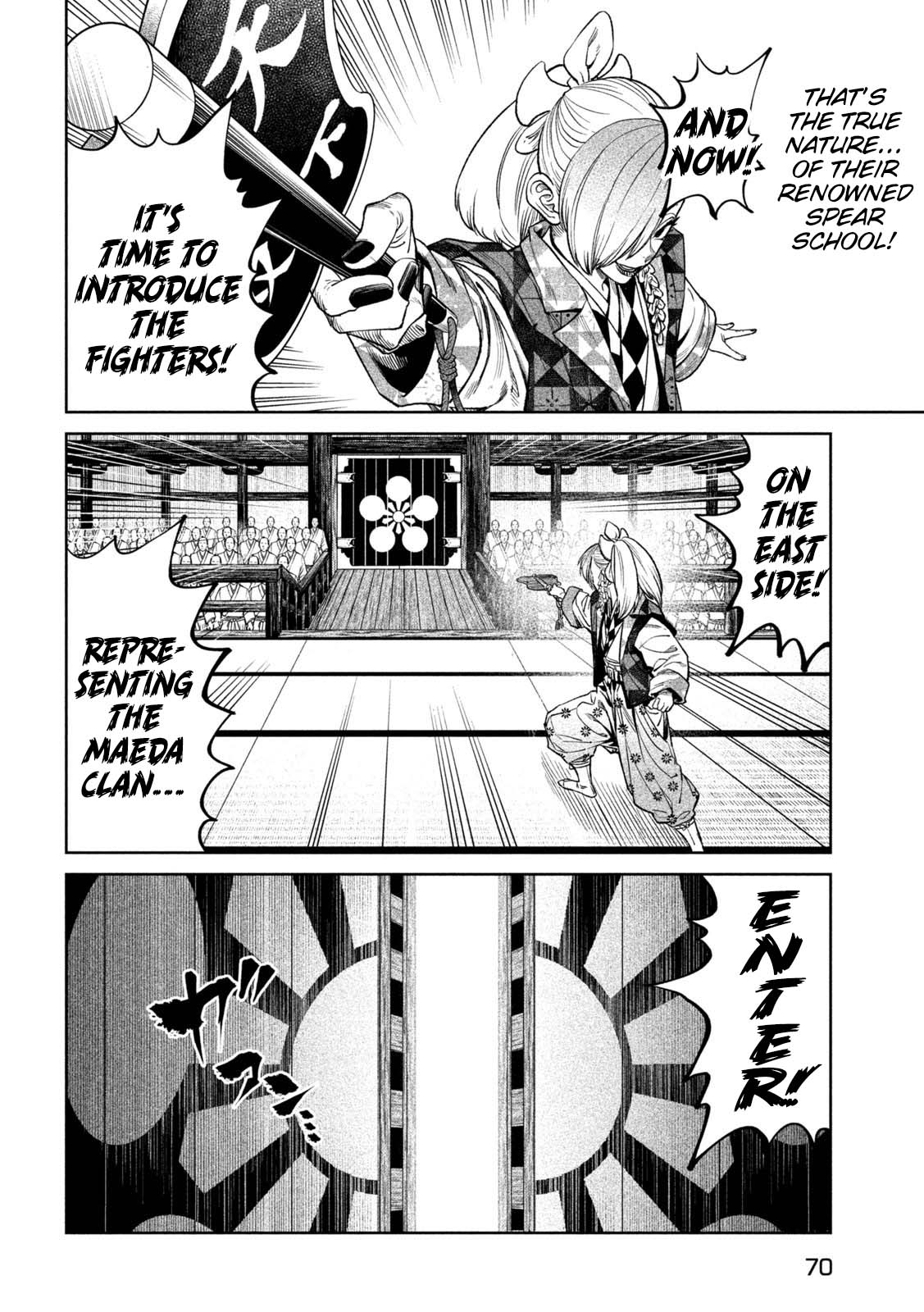 Tenkaichi - Nihon Saikyou Bugeisha Ketteisen Chapter 40 page 8 - Chapter 40: The Jewel of Martial Talent vs. the God-Slayer