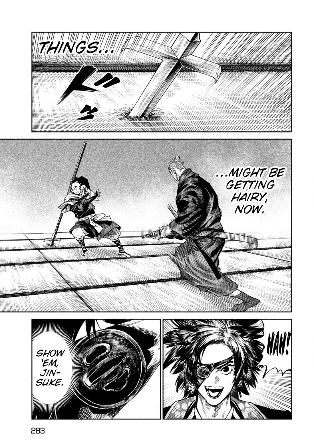 Tenkaichi - Nihon Saikyou Bugeisha Ketteisen Chapter 41 page 22 - Chapter 41: Domain of Death