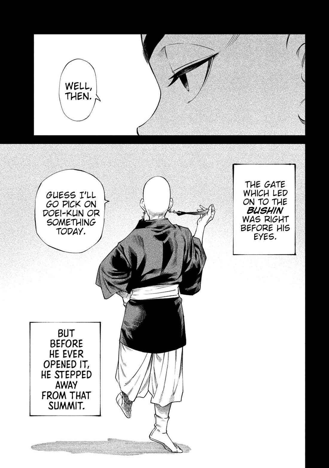 Tenkaichi - Nihon Saikyou Bugeisha Ketteisen Chapter 44 page 26 - Chapter 44: The Gate Before His Eyes
