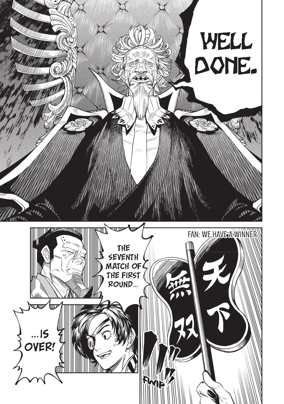 Tenkaichi - Nihon Saikyou Bugeisha Ketteisen Chapter 49 page 25 - Chapter 49