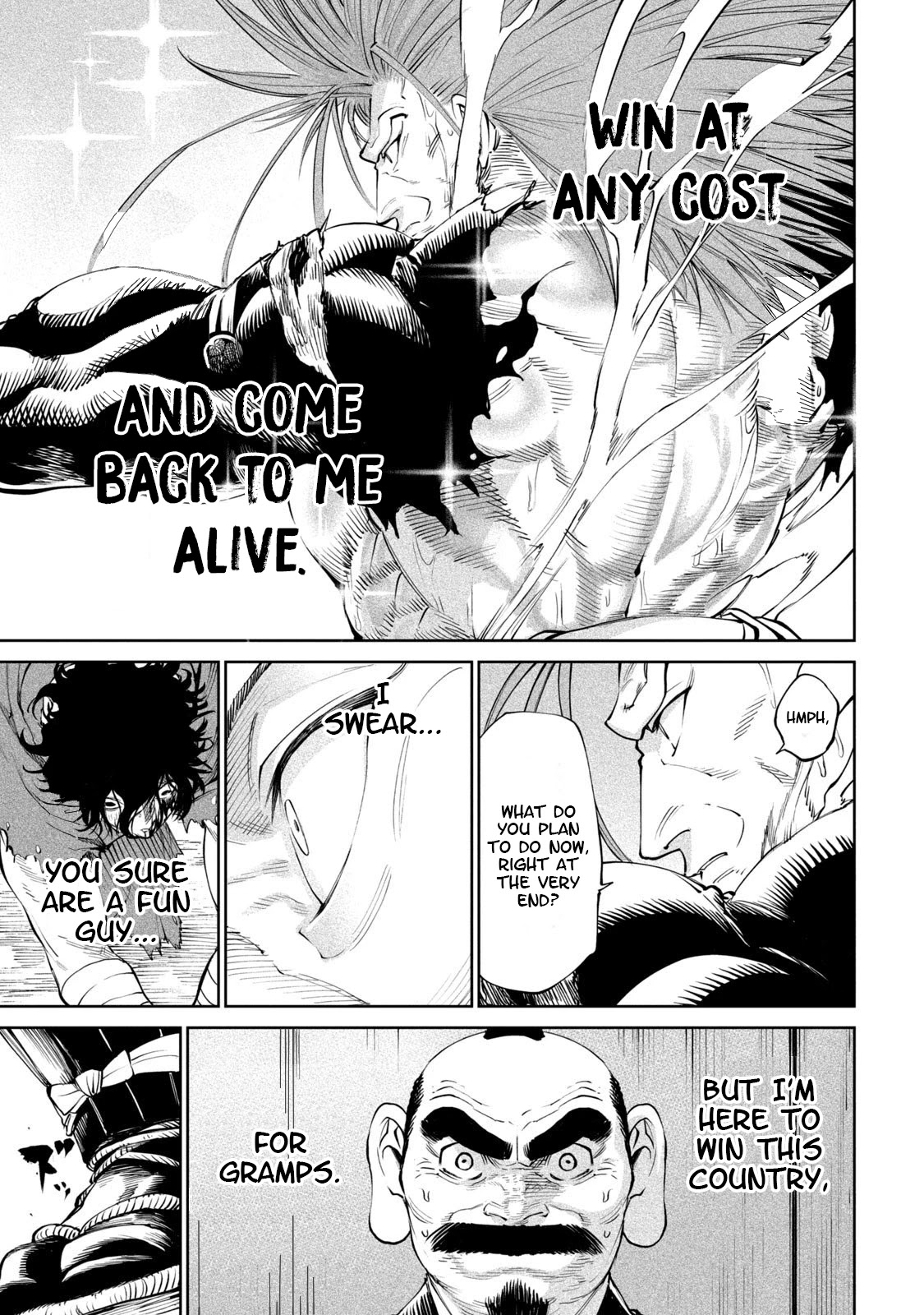 Tenkaichi - Nihon Saikyou Bugeisha Ketteisen Chapter 5 page 30 - Chapter 5: The Final Blow