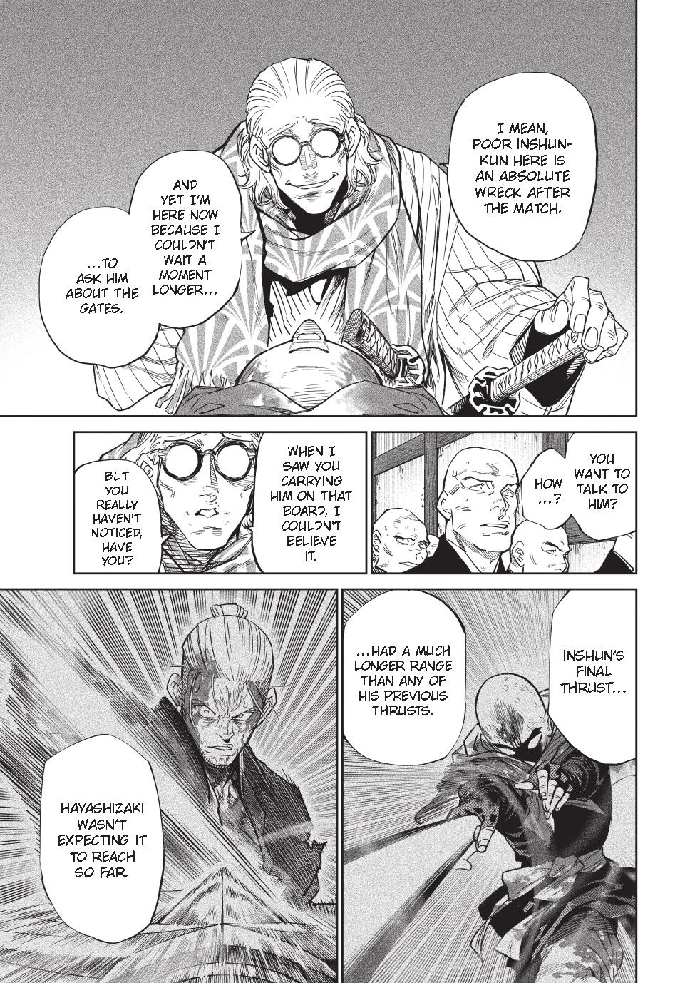 Tenkaichi - Nihon Saikyou Bugeisha Ketteisen Chapter 50 page 13 - Chapter 50