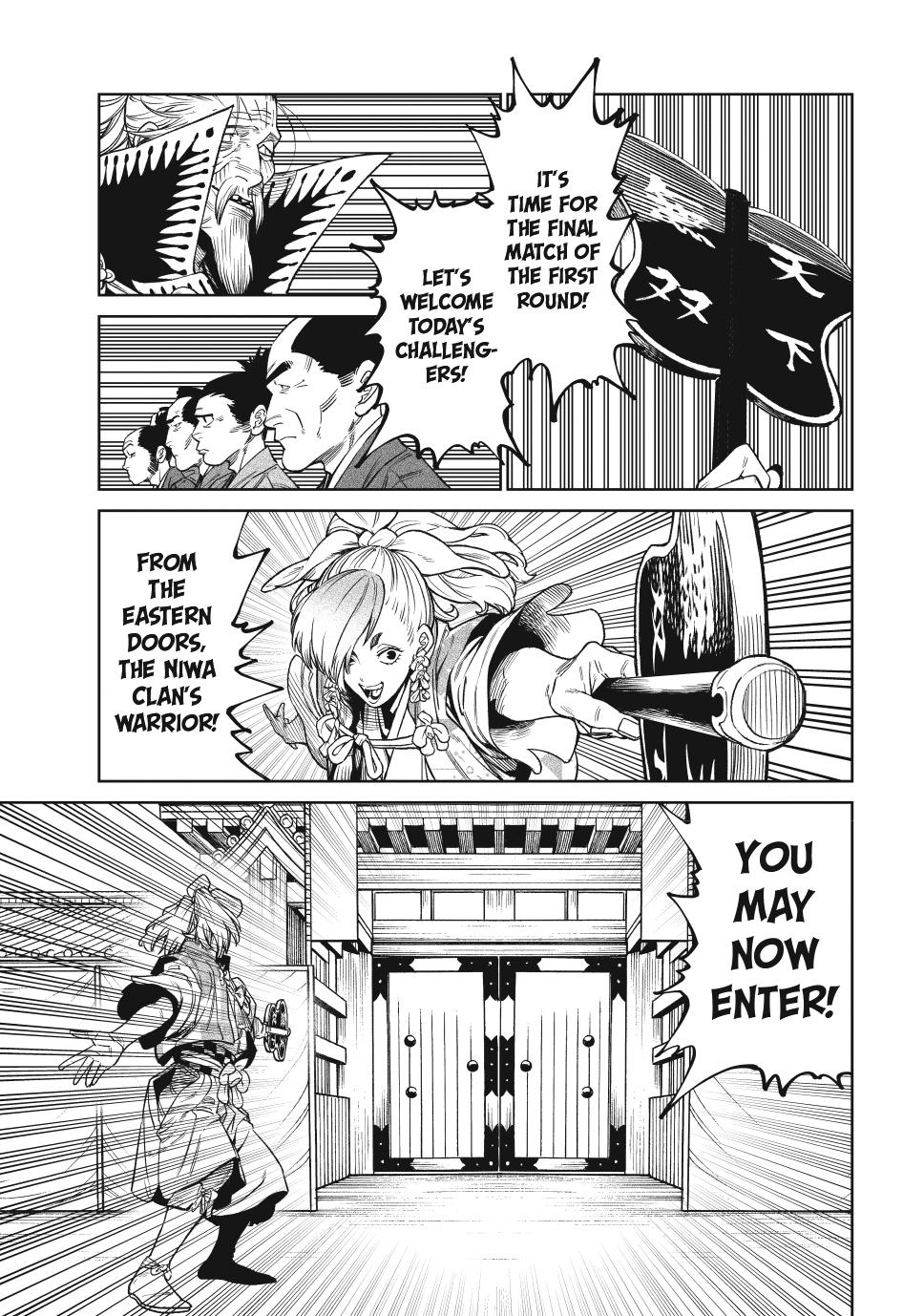 Tenkaichi - Nihon Saikyou Bugeisha Ketteisen Chapter 51 page 11 - Chapter 51