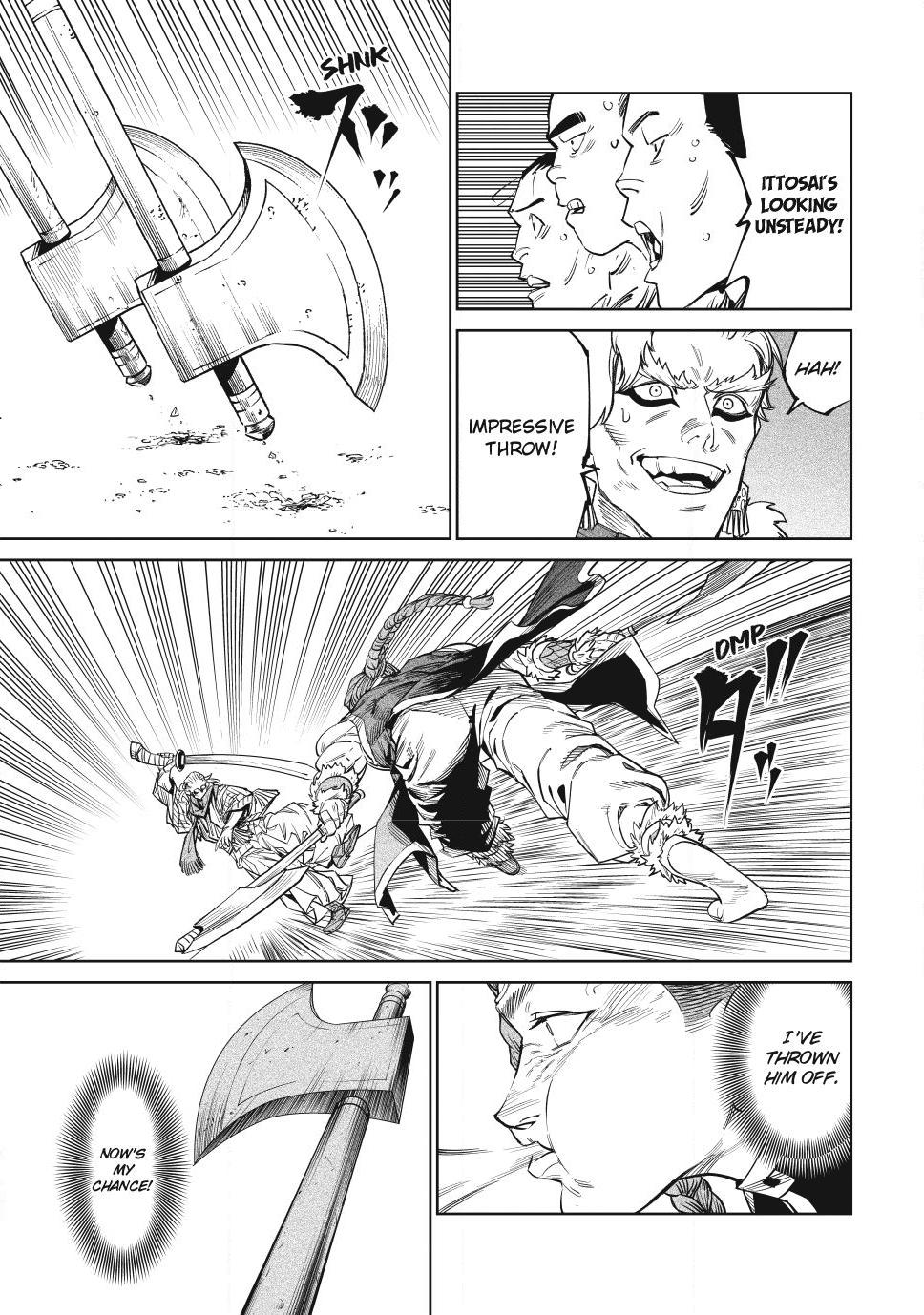 Tenkaichi - Nihon Saikyou Bugeisha Ketteisen Chapter 54 page 21 - Chapter 54