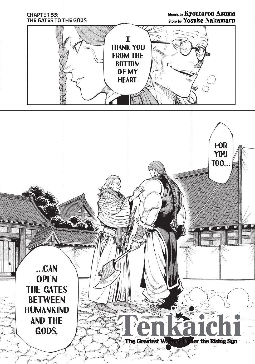 Tenkaichi - Nihon Saikyou Bugeisha Ketteisen Chapter 55 page 1 - Chapter 55