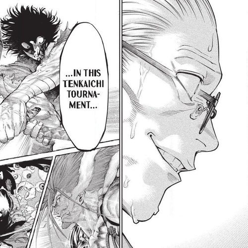 Tenkaichi - Nihon Saikyou Bugeisha Ketteisen Chapter 55 cover