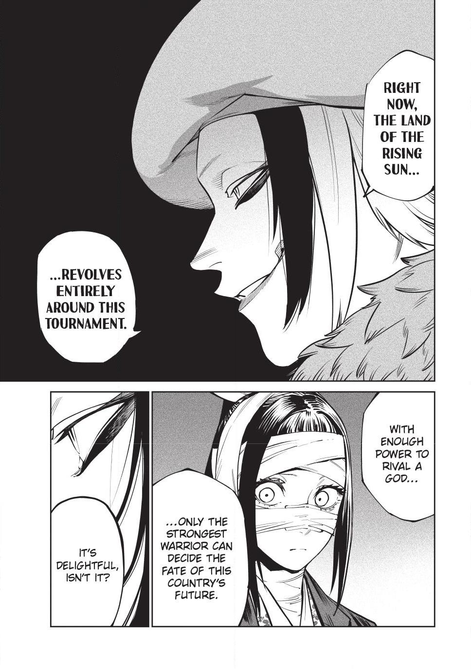 Tenkaichi - Nihon Saikyou Bugeisha Ketteisen Chapter 58 page 32 - Chapter 58