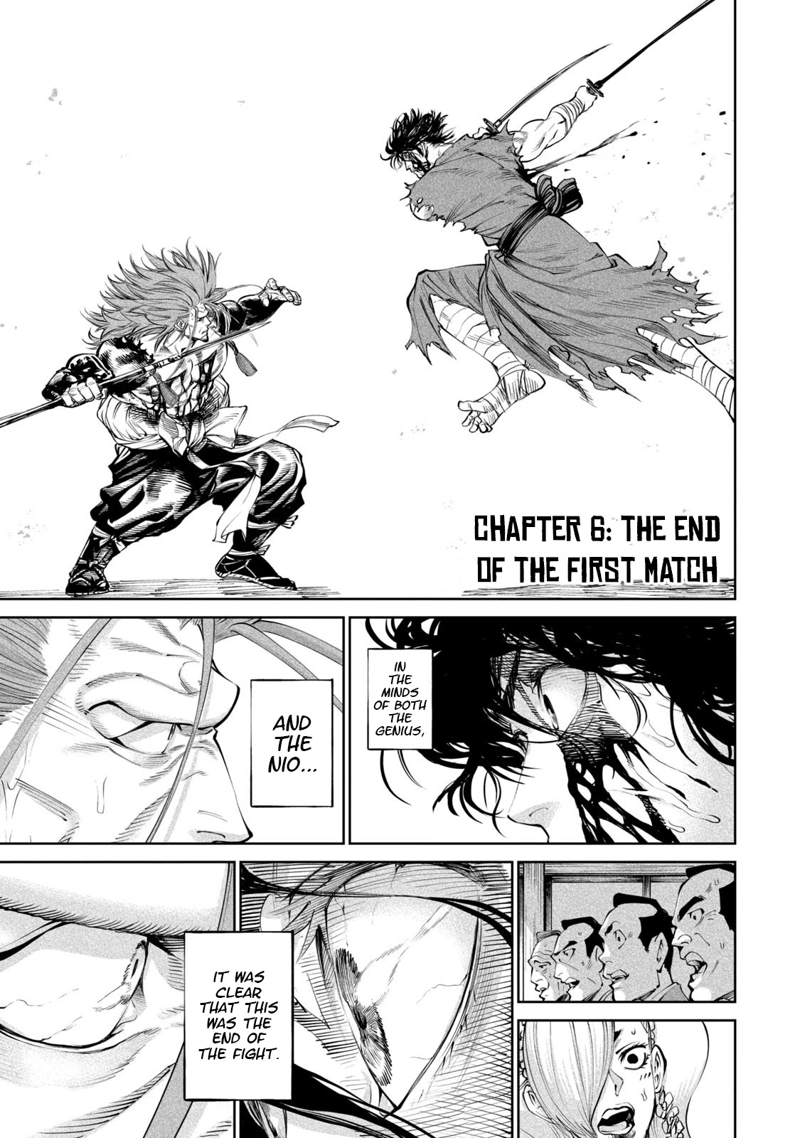 Tenkaichi - Nihon Saikyou Bugeisha Ketteisen Chapter 6 page 1 - Chapter 6: The End of The First Match