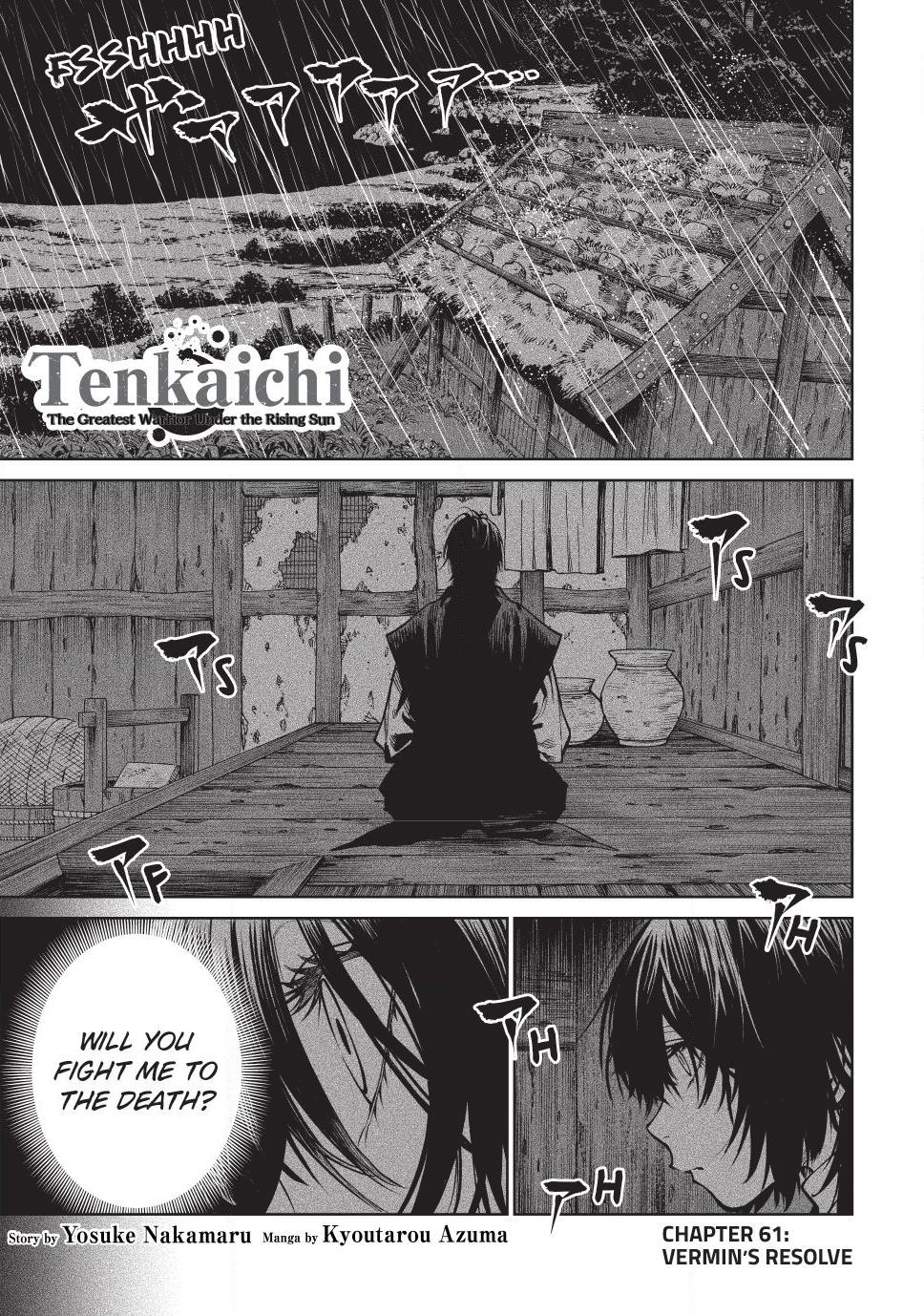 Tenkaichi - Nihon Saikyou Bugeisha Ketteisen Chapter 61 page 1 - Chapter 61