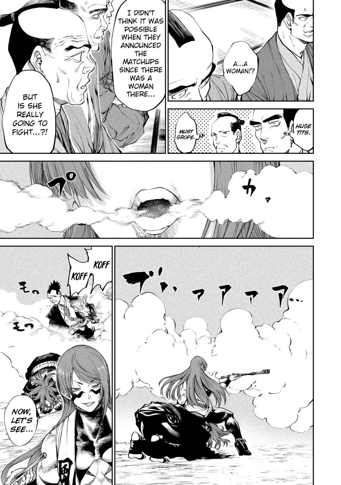 Tenkaichi - Nihon Saikyou Bugeisha Ketteisen Chapter 7 page 40 - Chapter 7: Kodachi Musou vs The Fuma Empress