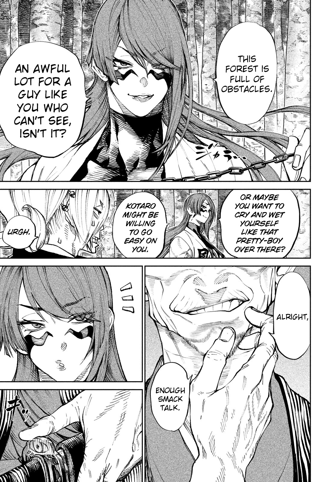Tenkaichi - Nihon Saikyou Bugeisha Ketteisen Chapter 8 page 10 - Chapter 8: The Forest of Blood
