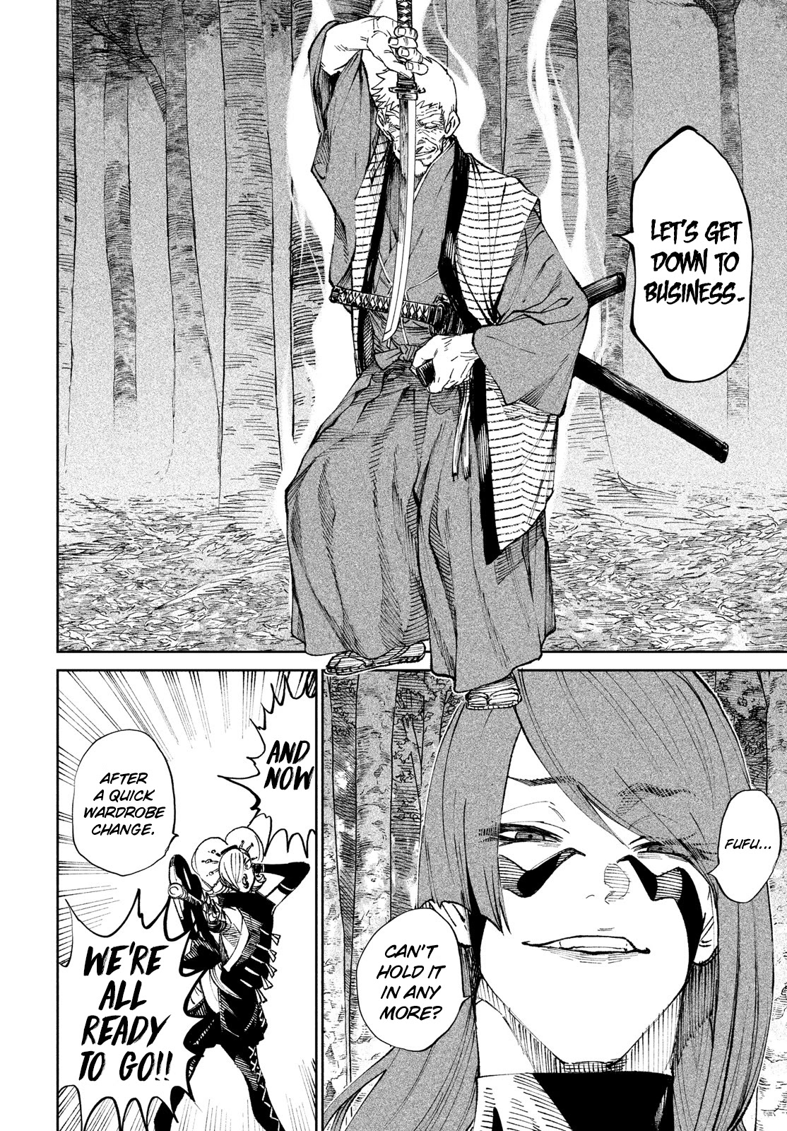 Tenkaichi - Nihon Saikyou Bugeisha Ketteisen Chapter 8 page 11 - Chapter 8: The Forest of Blood