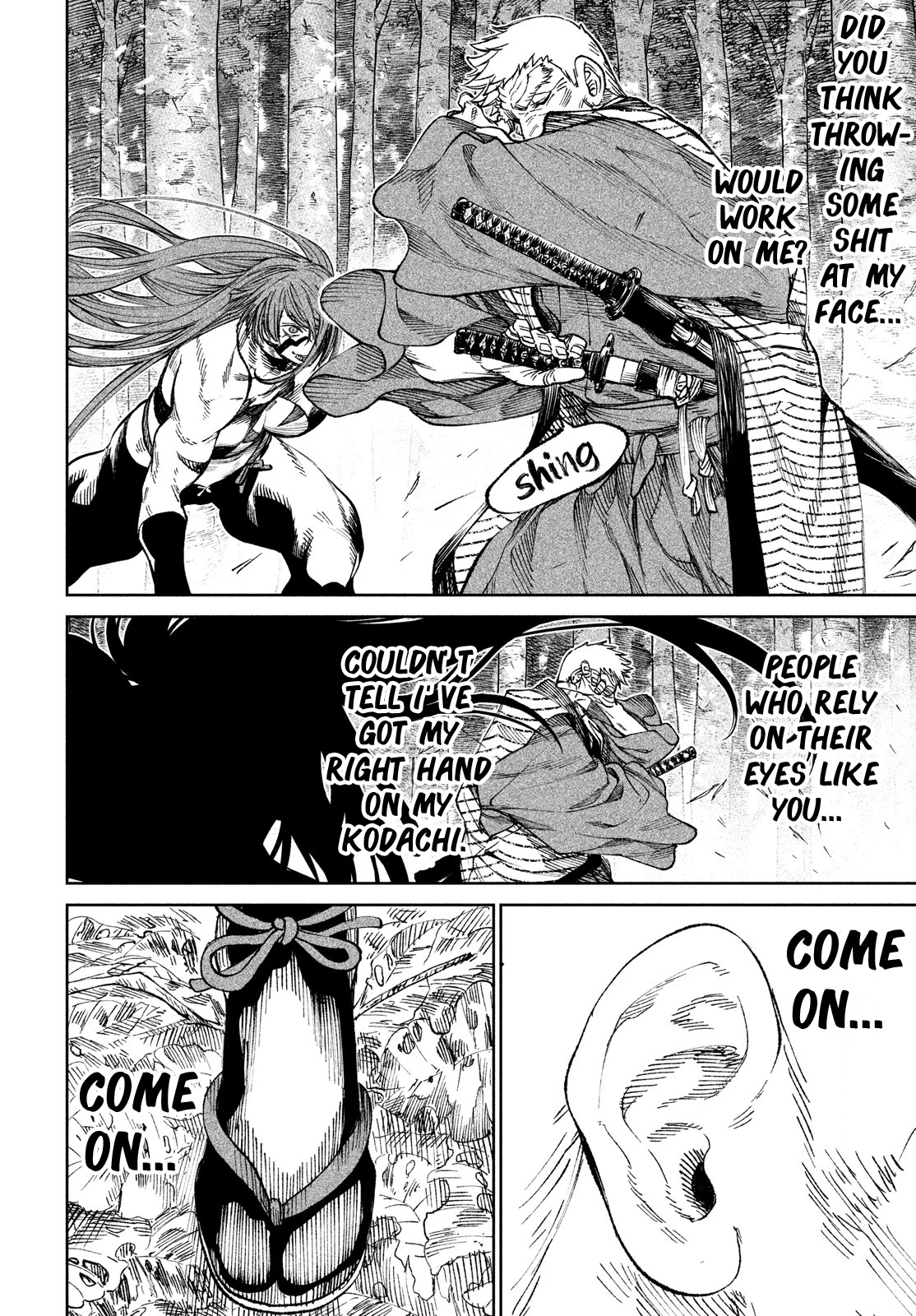 Tenkaichi - Nihon Saikyou Bugeisha Ketteisen Chapter 8 page 34 - Chapter 8: The Forest of Blood