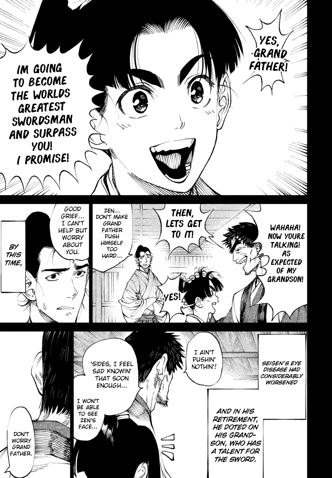 Tenkaichi - Nihon Saikyou Bugeisha Ketteisen Chapter 9 page 18 - Chapter 9: Faded Sight