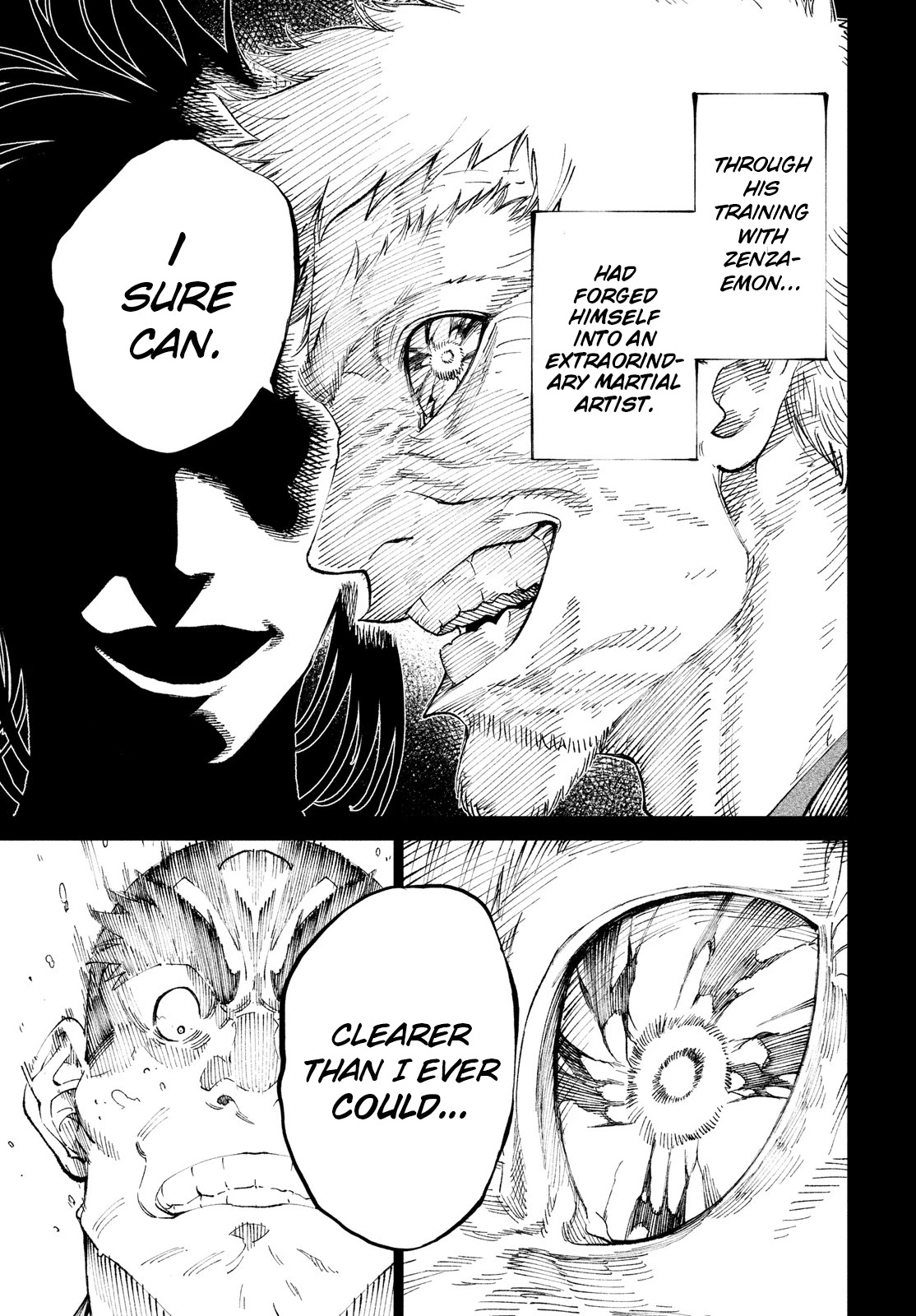 Tenkaichi - Nihon Saikyou Bugeisha Ketteisen Chapter 9 page 34 - Chapter 9: Faded Sight