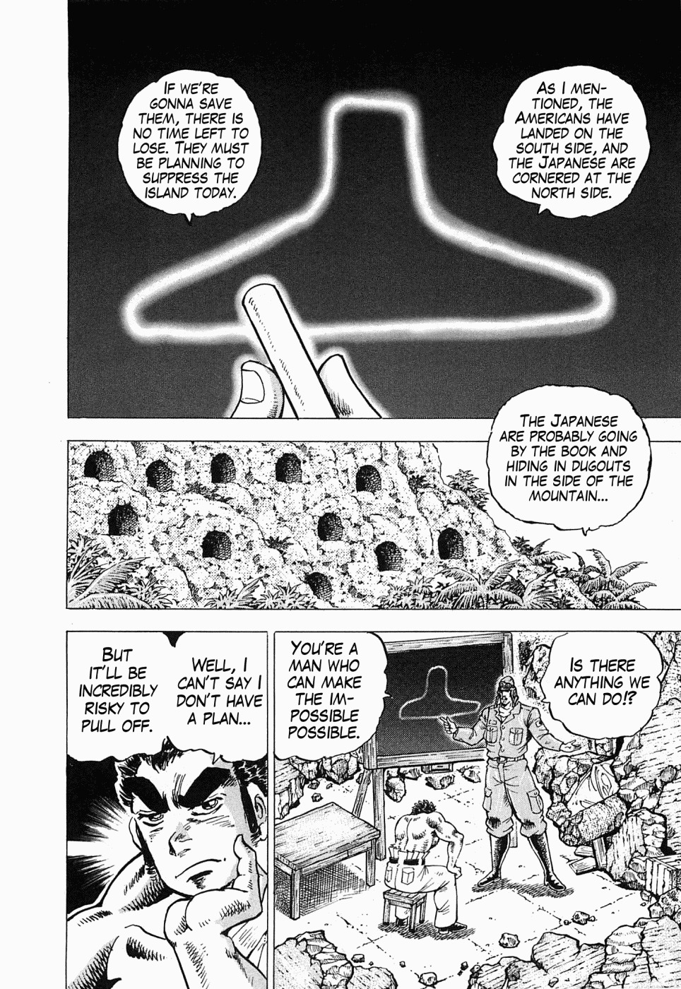 Tenkamusou Edajima Hirayatsuden Chapter 49 page 22 - Chapter 49: This is a Volcano!!