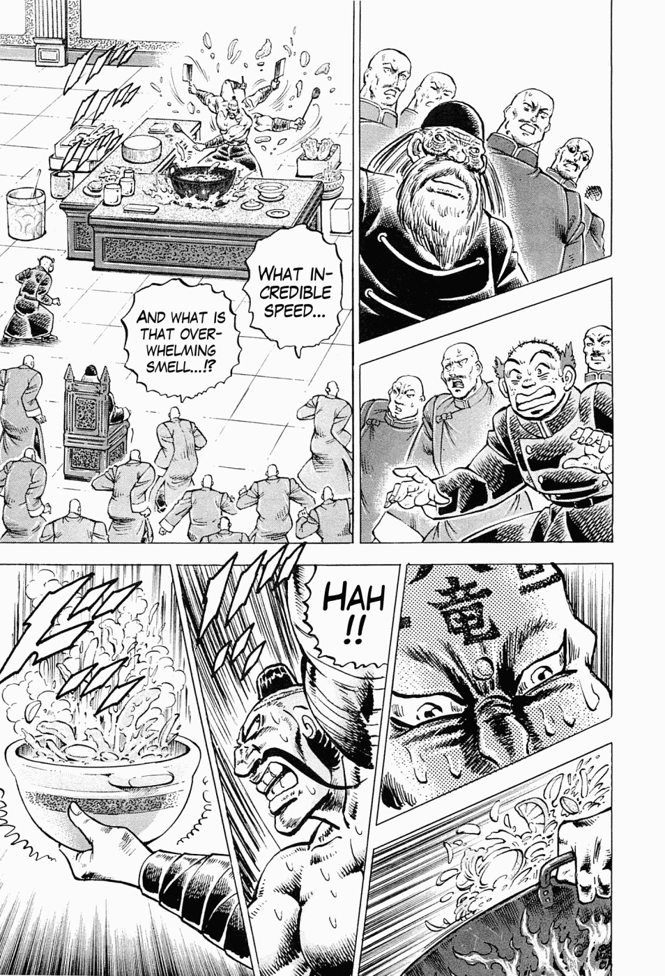 Tenkamusou Edajima Hirayatsuden Chapter 59.5 page 26 - Chapter 59.5: Special One-Shot: Of Fists and Food: High Grade Kitchen Master Wang Ta-Ren