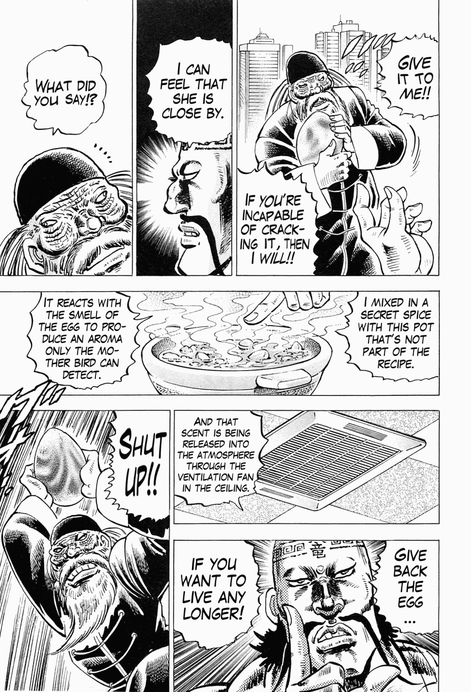 Tenkamusou Edajima Hirayatsuden Chapter 59.5 page 28 - Chapter 59.5: Special One-Shot: Of Fists and Food: High Grade Kitchen Master Wang Ta-Ren