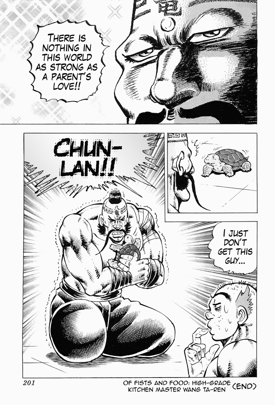 Tenkamusou Edajima Hirayatsuden Chapter 59.5 page 32 - Chapter 59.5: Special One-Shot: Of Fists and Food: High Grade Kitchen Master Wang Ta-Ren