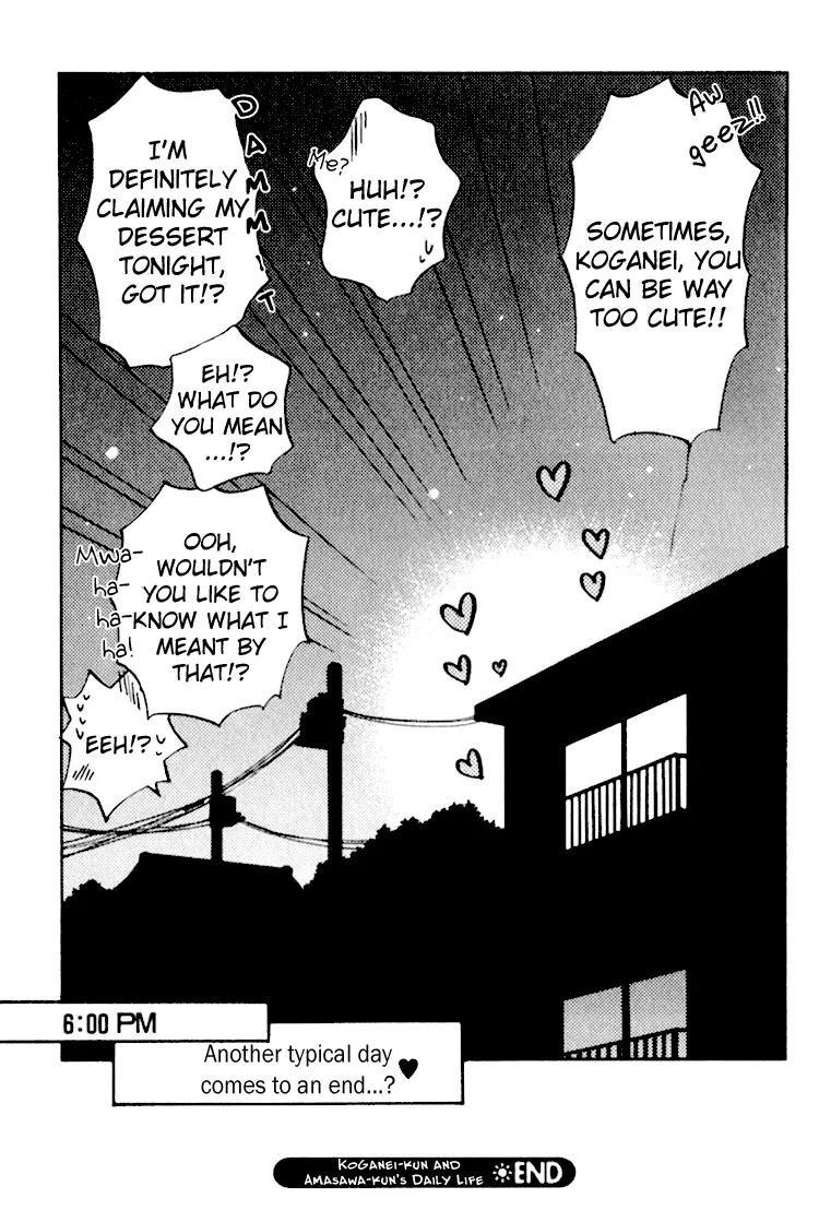 Tenki Yohou no Koibito Chapter 1.7 page 14 - Vol.1 Chapter 7: Koganei-kun and Amasawa-kun's Daily Life