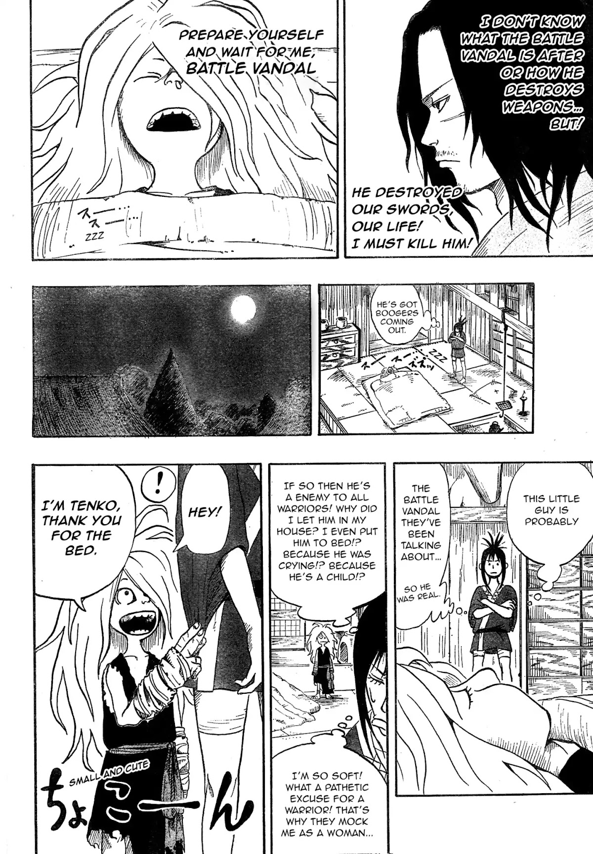 Tenko (Kouhei Horikoshi) Chapter 0 page 13 - Tenko: [END]