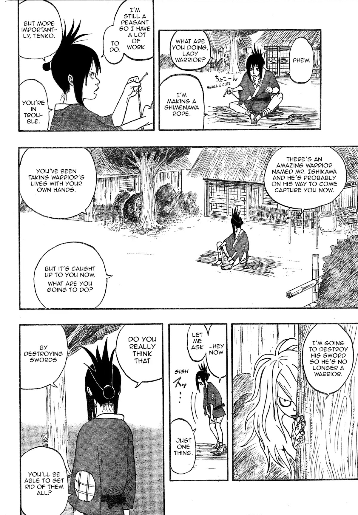 Tenko (Kouhei Horikoshi) Chapter 0 page 23 - Tenko: [END]