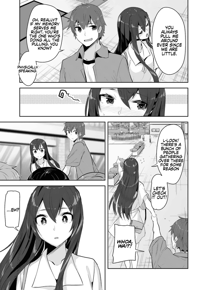 Tenkosaki: The Neat and Pretty Girl at My New School Is a Childhood Friend of Mine Who I Thought Was a Boy Chapter 10 page 13 - Chapter 10