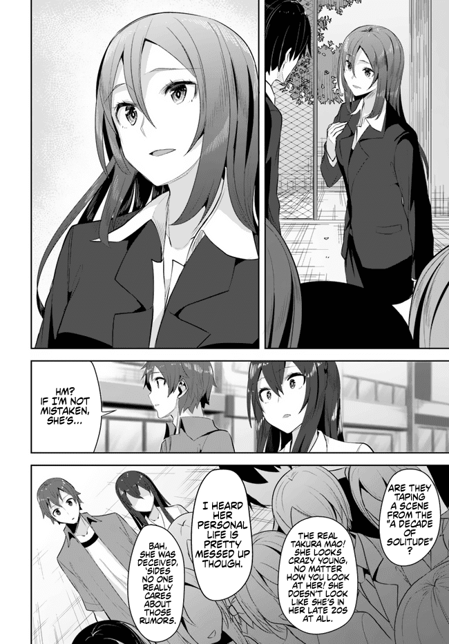 Tenkosaki: The Neat and Pretty Girl at My New School Is a Childhood Friend of Mine Who I Thought Was a Boy Chapter 10 page 14 - Chapter 10