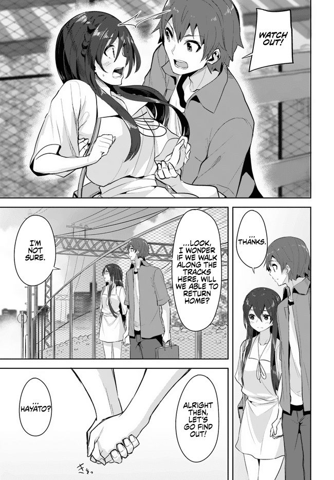 Tenkosaki: The Neat and Pretty Girl at My New School Is a Childhood Friend of Mine Who I Thought Was a Boy Chapter 10 page 17 - Chapter 10