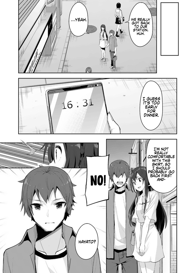 Tenkosaki: The Neat and Pretty Girl at My New School Is a Childhood Friend of Mine Who I Thought Was a Boy Chapter 10 page 23 - Chapter 10