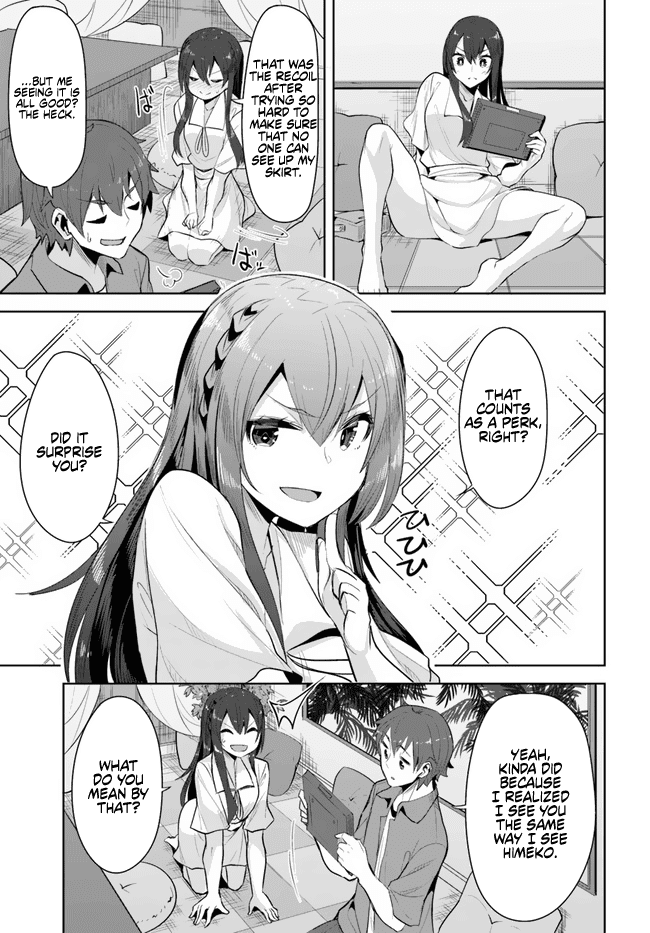 Tenkosaki: The Neat and Pretty Girl at My New School Is a Childhood Friend of Mine Who I Thought Was a Boy Chapter 10 page 3 - Chapter 10