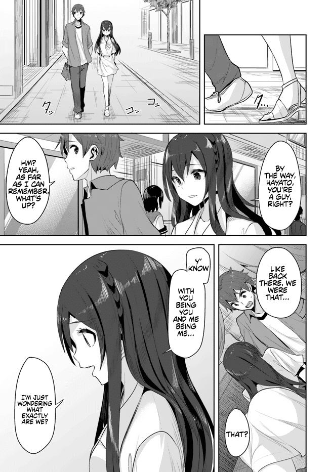 Tenkosaki: The Neat and Pretty Girl at My New School Is a Childhood Friend of Mine Who I Thought Was a Boy Chapter 10 page 9 - Chapter 10